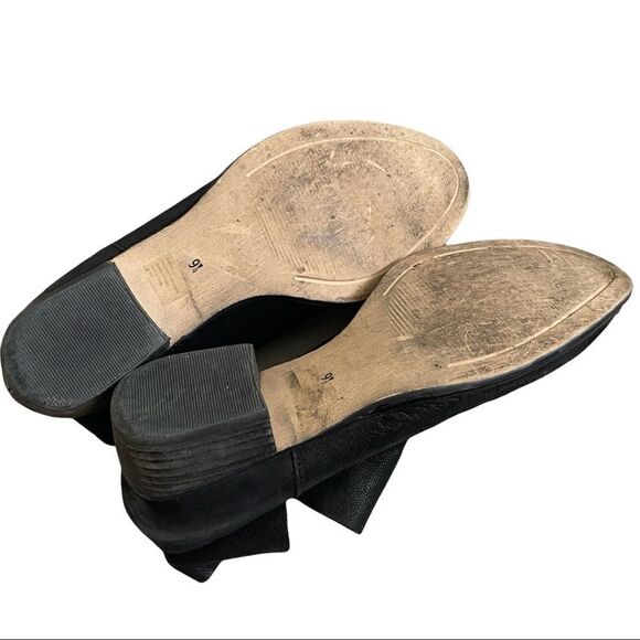 SEYCHELLES Leather Cut-Out Ankle Boots Black 9.5 - Picture 11 of 13